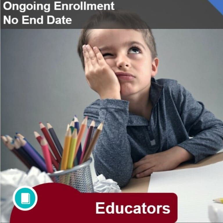 Basisonderwijs Cursus | Inside ADHD voor Educatoren: Doorlopende Inschrijving (Engelstalig)