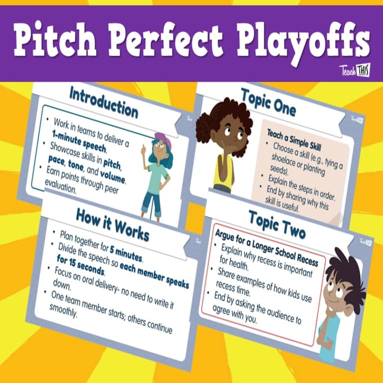 Basisonderwijs Materiaal | Pitch Perfect Playoffs