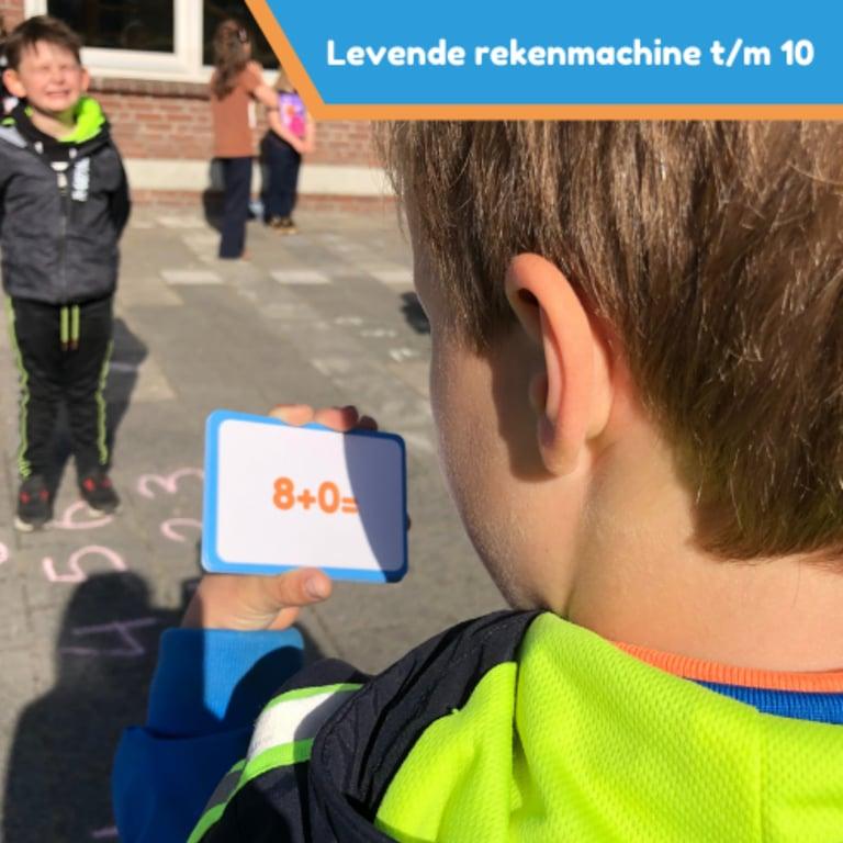 Basisonderwijs Spel | Levende Rekenmachine: + en – t/m 10