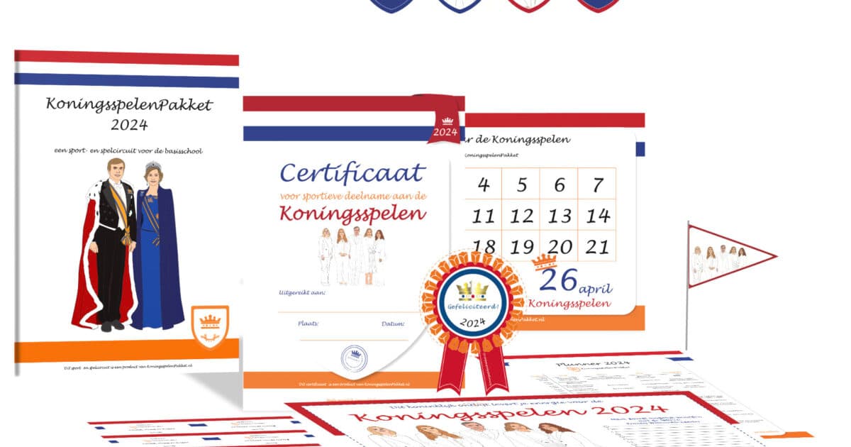 ‘Ontdek’ het gratis downloadbare KoningssspelenPakket!