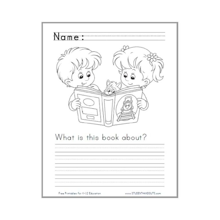 Basisonderwijs Werkblad | Waar Gaat dit Boek Over?
