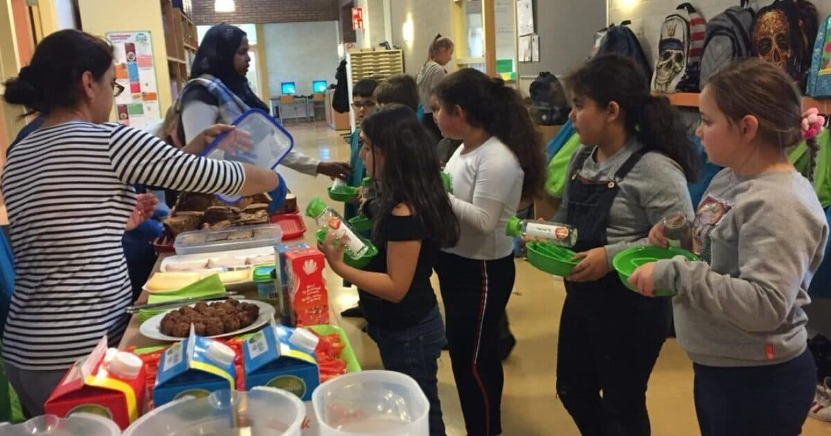 De effecten van een halfjaar gezonde schoollunch