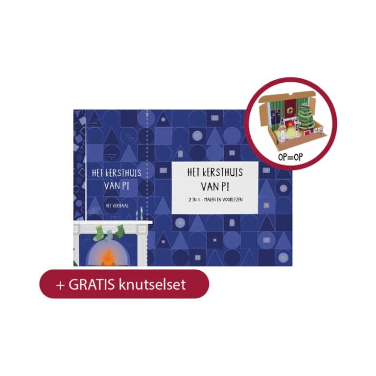 Basisonderwijs Materiaal | Het Kersthuis van Pi (Adventskalender) - Maken en Voorlezen + Gratis Knutselset