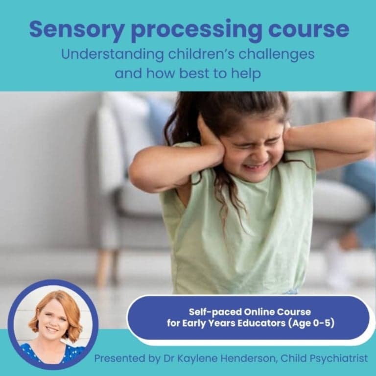 Basisonderwijs Cursus | Cursus 3: Sensorische Verwerkingscursus – Begrip van de Uitdagingen van Kinderen (Engelstalig)