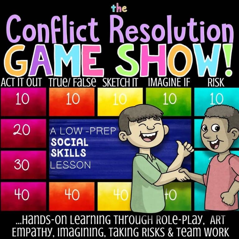 Basisonderwijs Spel | De Conflictoplossingsspelshow