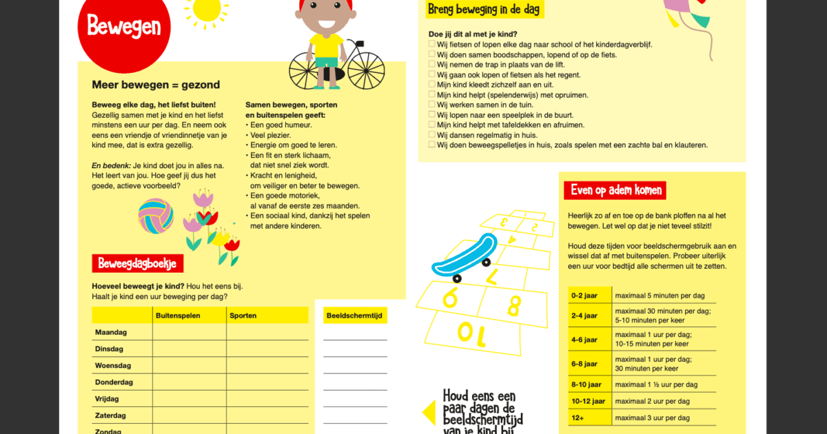 Via praatplaten in gesprek met ouders met kinderen