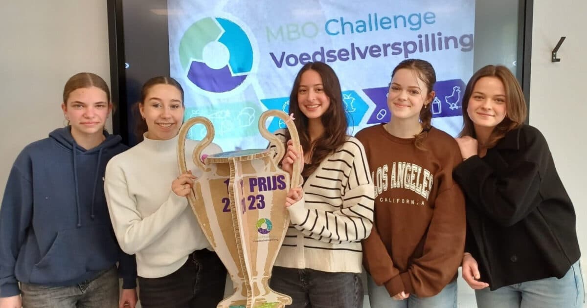 Yuverta College Heerlen wint MBO Challenge Voedselverspilling 2023/2024