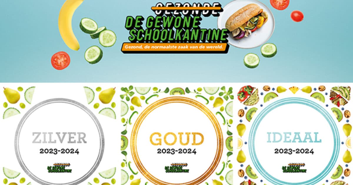 Nieuw schooljaar, nieuwe Schoolkantine Schaal