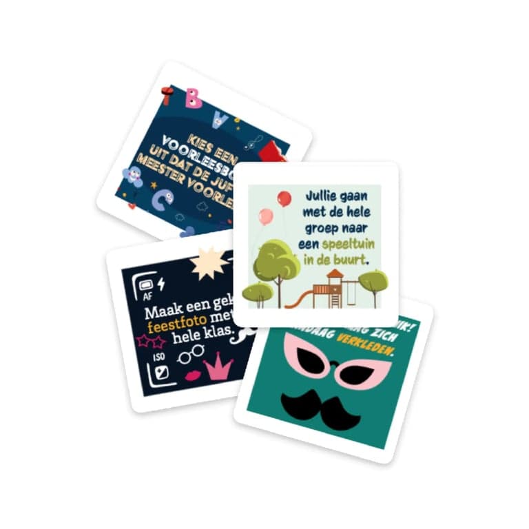 Basisonderwijs Materiaal | Feestkaartjes
