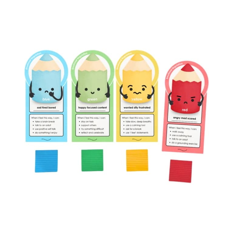 Basisonderwijs Poster | Emotionele Regulatie en Welzijn Check-In Hulpmiddel voor in de Klas