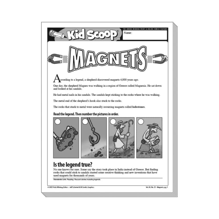 Basisonderwijs Lespakket | Magneten (Engelstalig)
