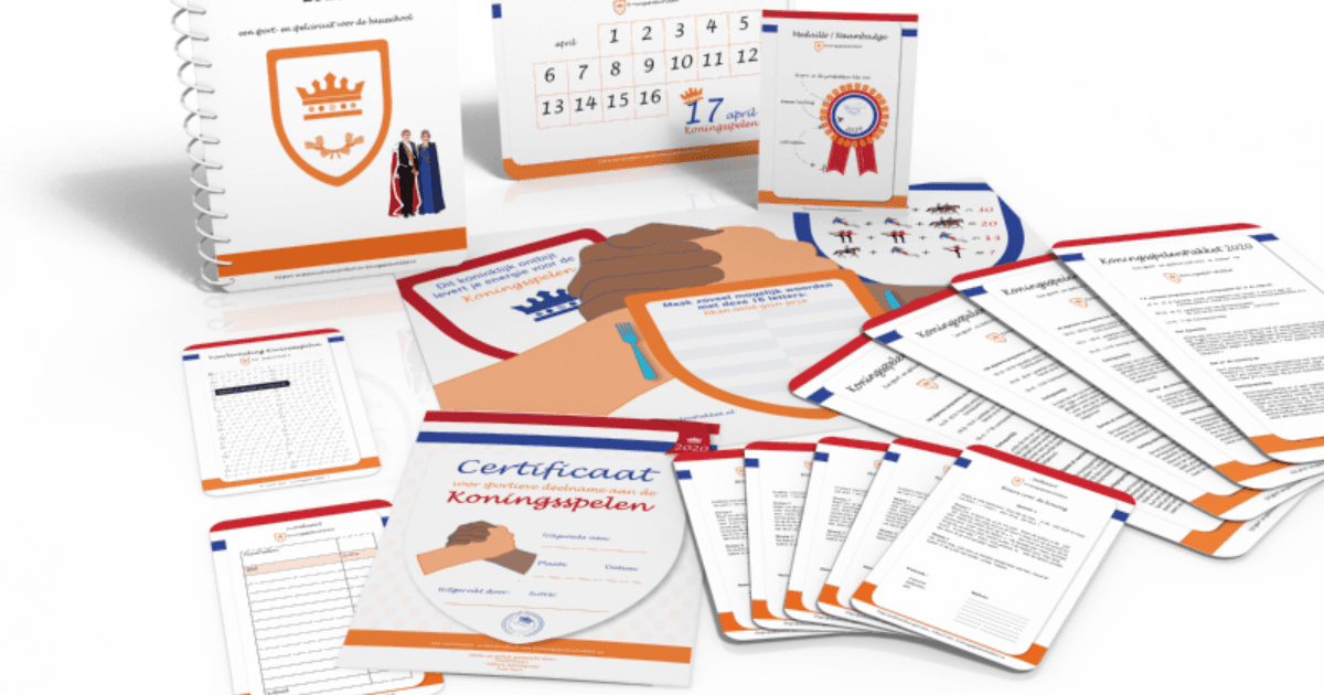 Koningsspelen organiseren? KoningsspelenPakket downloaden!