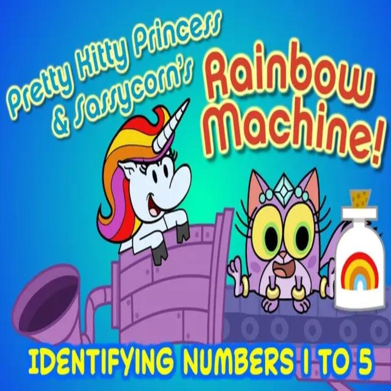 Basisonderwijs Spel | Rainbow Maker - Nummers 1 tot 5 Herkennen Spel