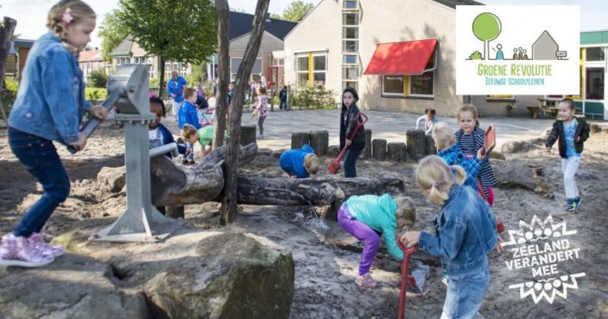 Voucherregeling Groene Revolutie Zeeuwse Schoolpleinen nog tot 24 maart open