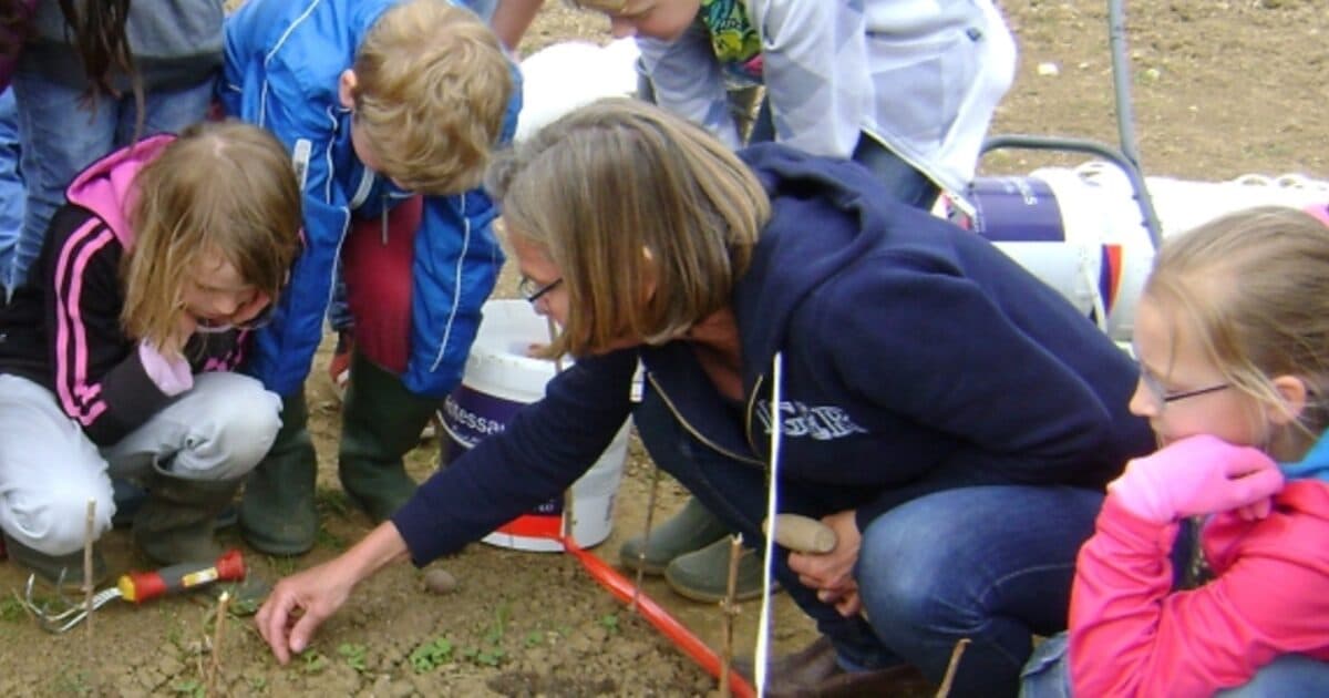 Schakel een ‘Groen Handje’ in voor hulp bij een groen schoolplein of moestuin!