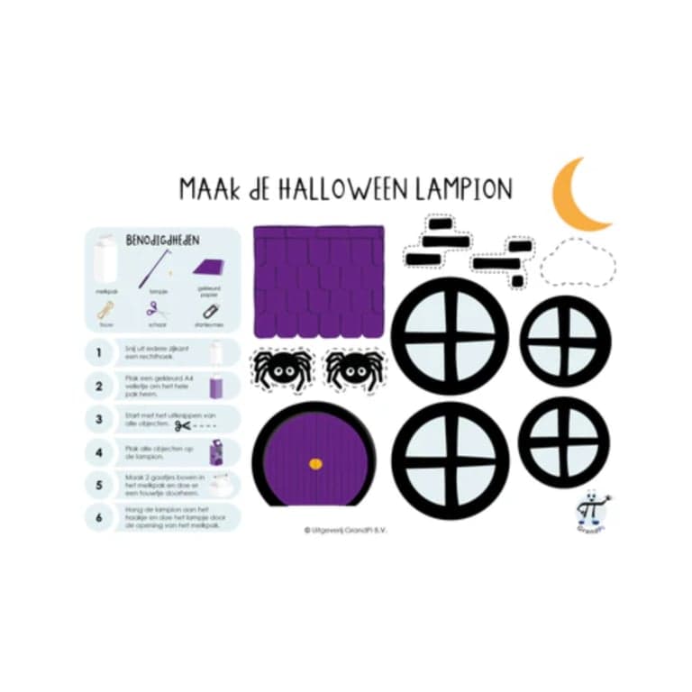 Basisonderwijs Materiaal | Maak de Halloween Lampion