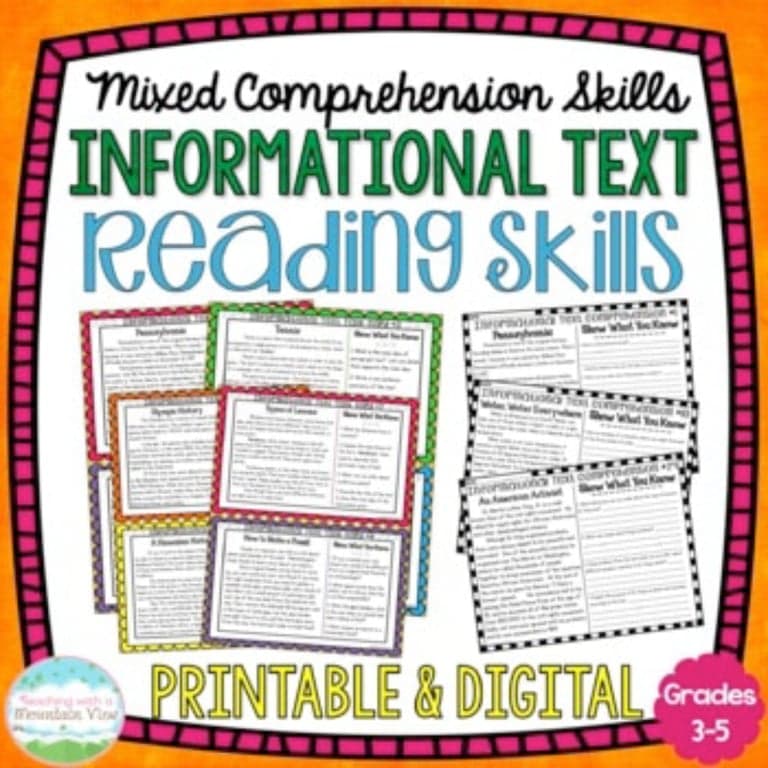 Basisonderwijs Lespakket | Begrijpend Lezen - Informatieve Tekst