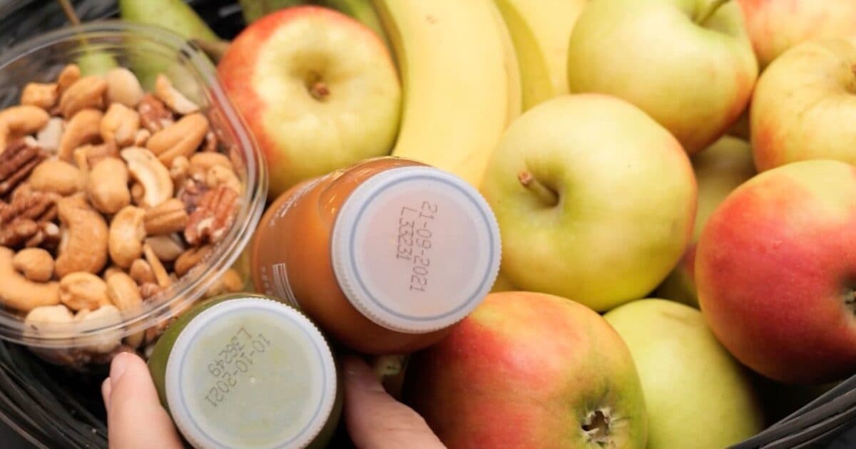 Fruit op een presenteerblaadje bij Vista College in Zuid-Limburg