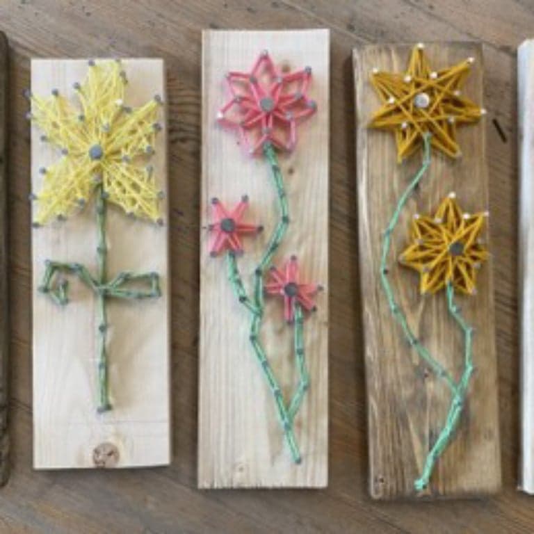 Basisonderwijs Lesidee | Bloemen Koord Kunst