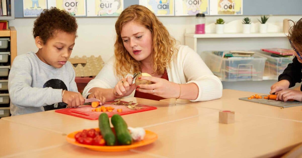 Zeven manieren om voeding in de lesdag te verwerken