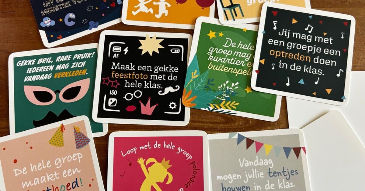 Campagne scholen feestbeleid en trakteren van Voedingscentrum