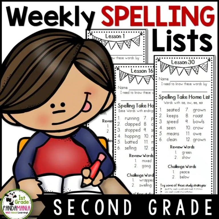 Basisonderwijs Materiaal | Reizen 2e Graad Spellingslijsten (Wekelijks)