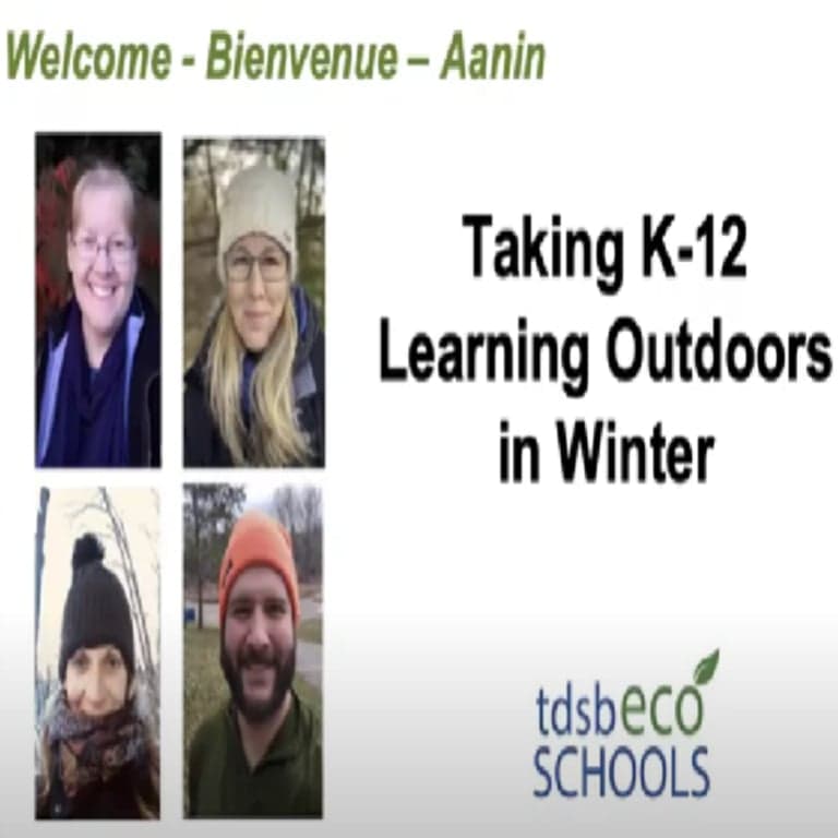 Basisonderwijs Webinar | K12 Leren Buiten de Deur in de Winter
