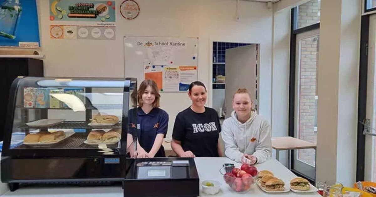 Haemstede Barger Mavo betrekt leerlingen actief bij gezonde schoolkantine