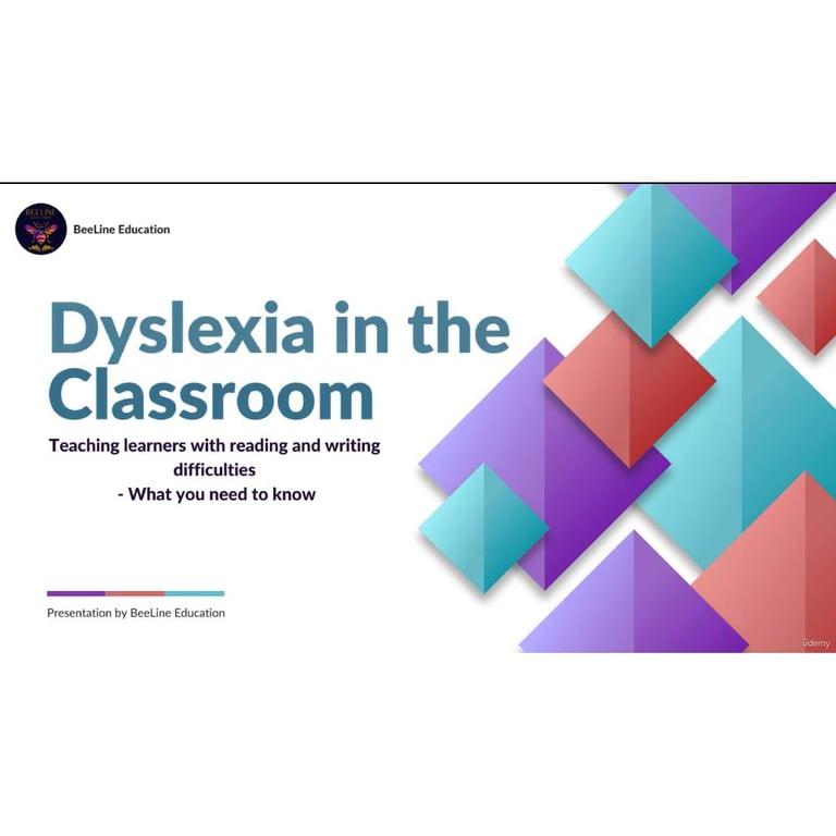 Basisonderwijs Cursus | Dyslexie in de Klas - Lerenden met Dyslexie Onderwijzen