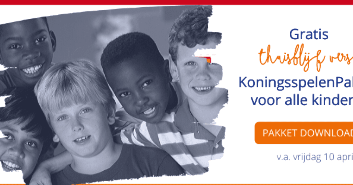Koningsspelenpakket voor thuis