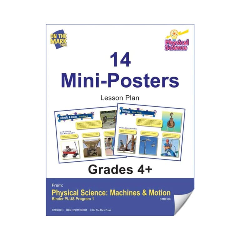 Basisonderwijs Poster | 14 Miniposters voor Natuurwetenschappen Klas 4+