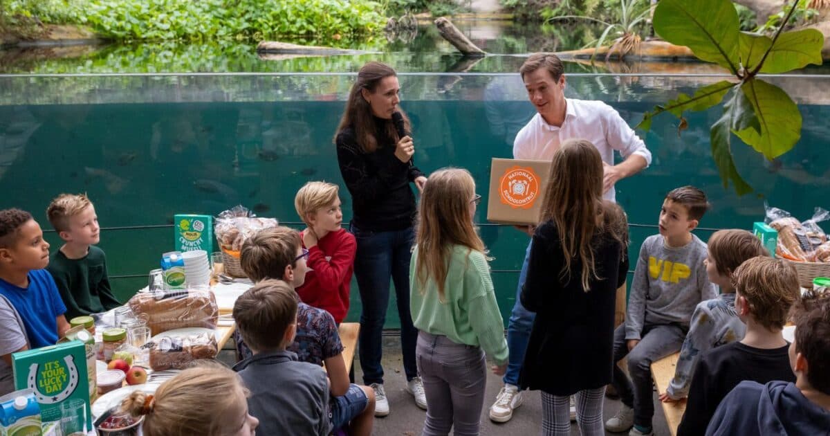 Nationaal Schoolontbijt kondigt plan aan voor alle basisschoolkinderen die een ontbijt nodig hebben