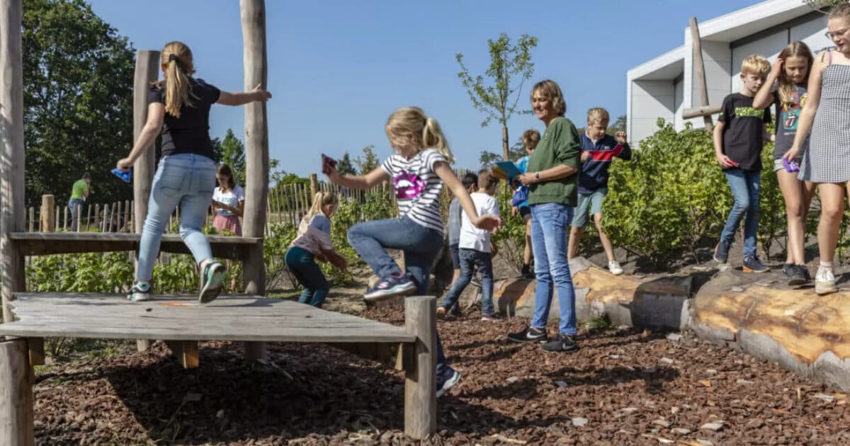 Vergroening van schoolpleinen en het inzetten van voedseleducatie op basisscholen: is dit te combineren?