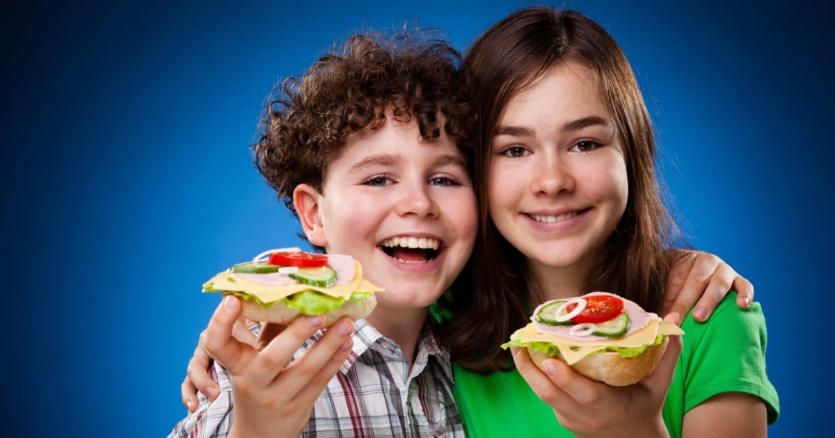 Alles over eten voor kinderen van 9 tot 13 jaar