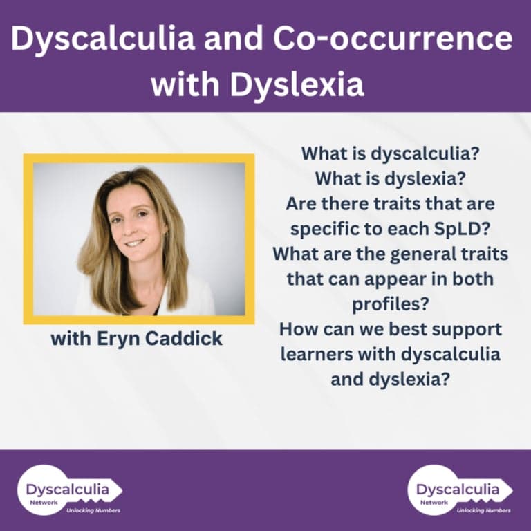 Basisonderwijs Webinar | Dyscalculie en Co-Voorkomen met Dyslexie Webinar (Engelstalig)