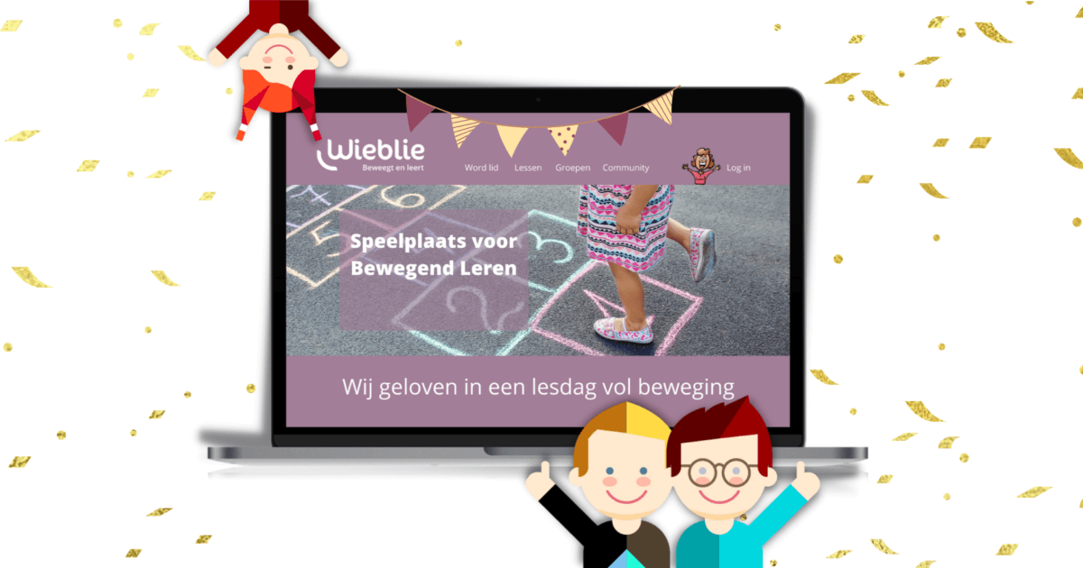 Wieblie en ConnectAndPlay spelen samen in op bewegend leren