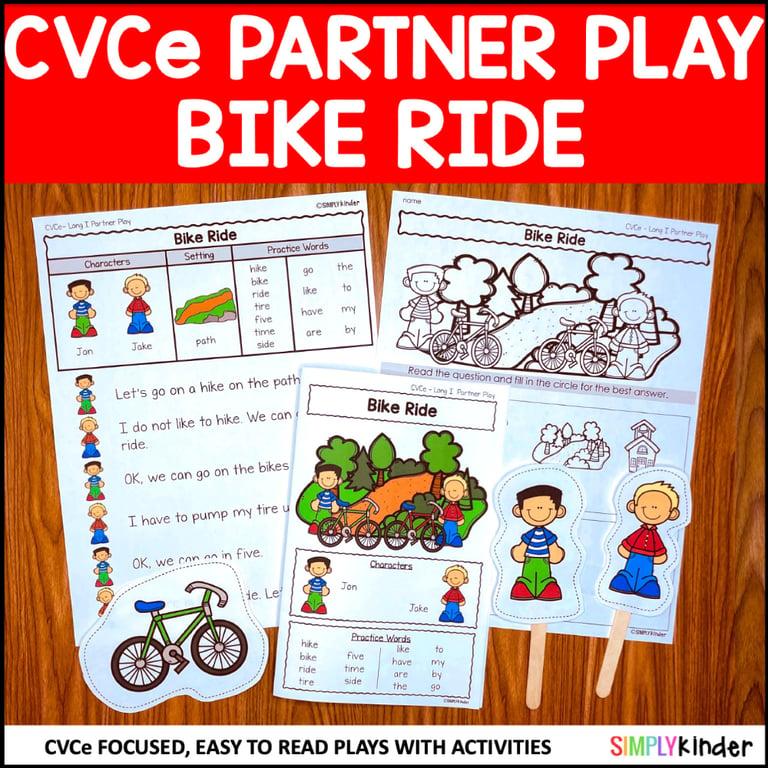 Basisonderwijs Materiaal | CVCe Lang Leestheater voor Kleuterschool Fietstocht